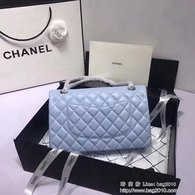 香奈兒CHANEL 升級版A1112進口小羊皮全新經典金銀鏈條肩背斜挎包 DSC1164